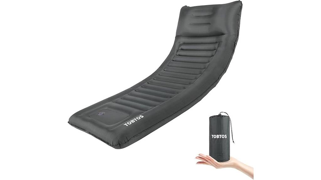 inflatable camping pillow pad