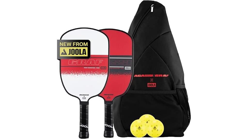 joola agassi graf pickleball set