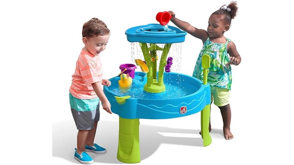 kids splash water table