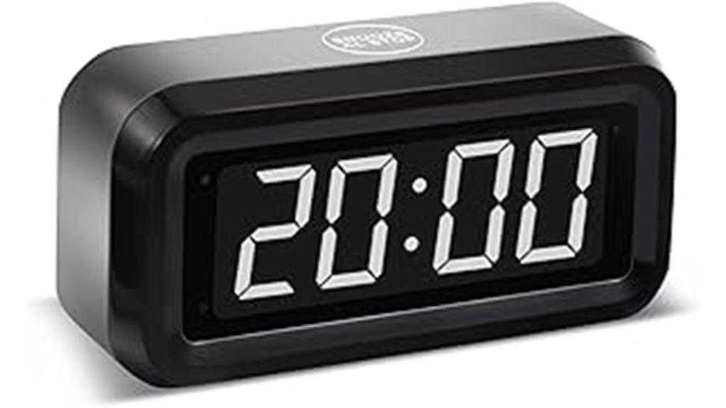 led digital alarm clock