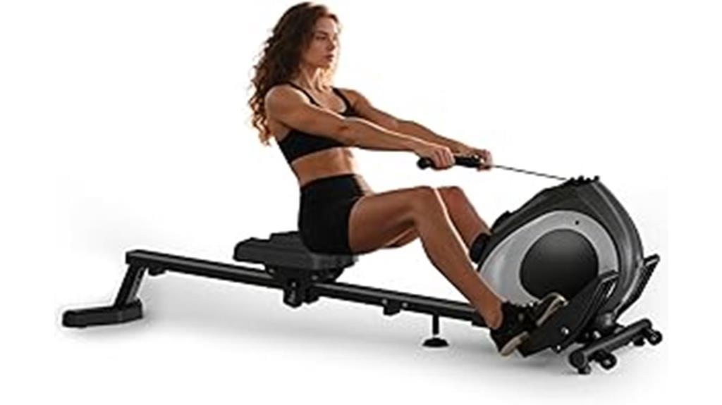 magnetic home rowing machine