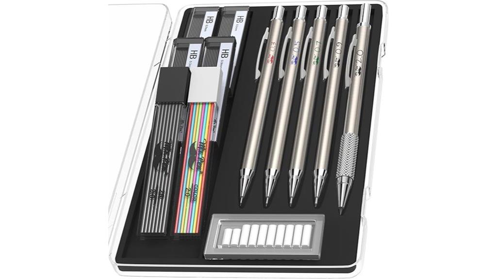 metal pencil set refill