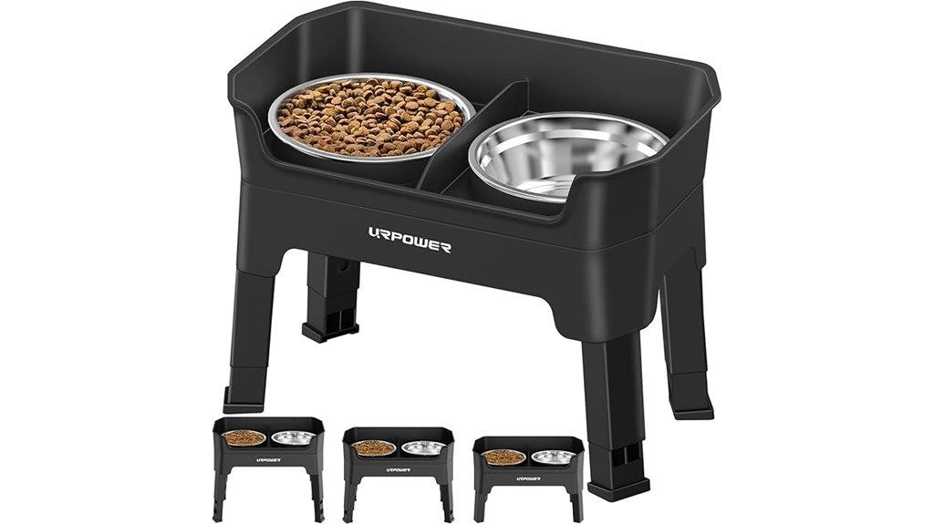 multi purpose elevated dog bowls