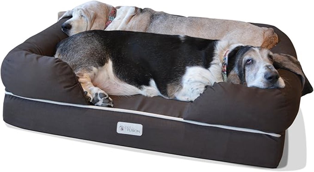 orthopedic memory foam bed