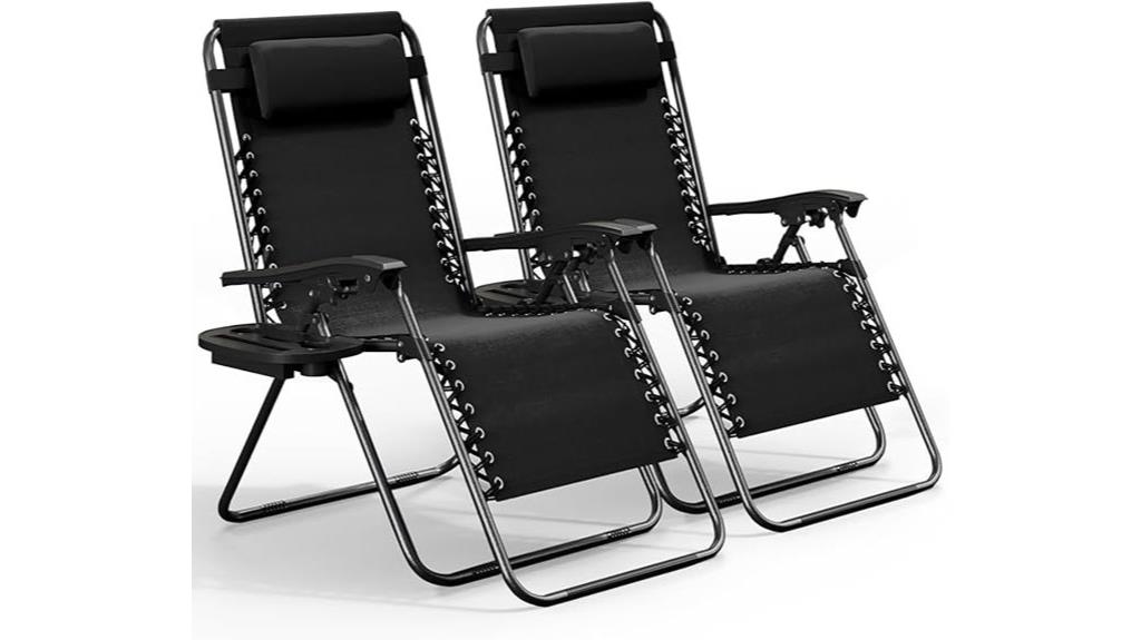 outdoor reclining lounge chairs