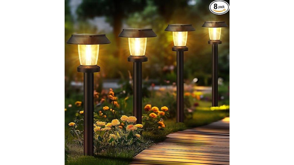 outdoor solar pathway lights