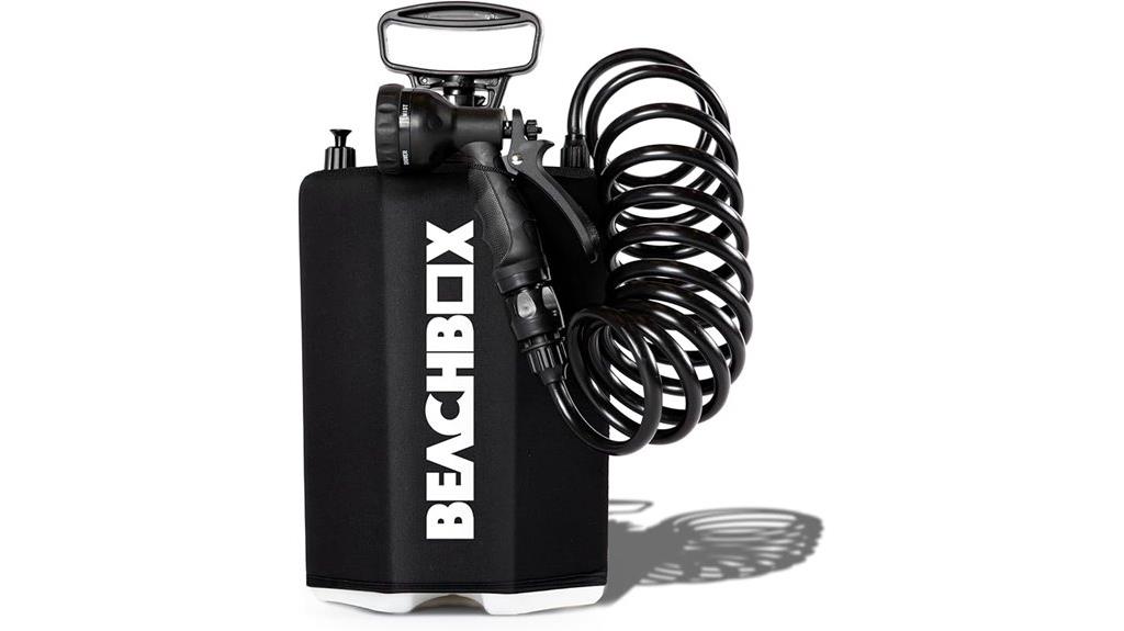 portable beach shower
