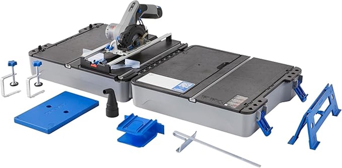portable dremel saw station