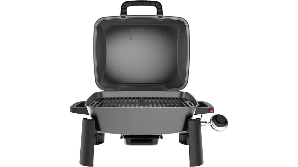 portable single burner propane grill