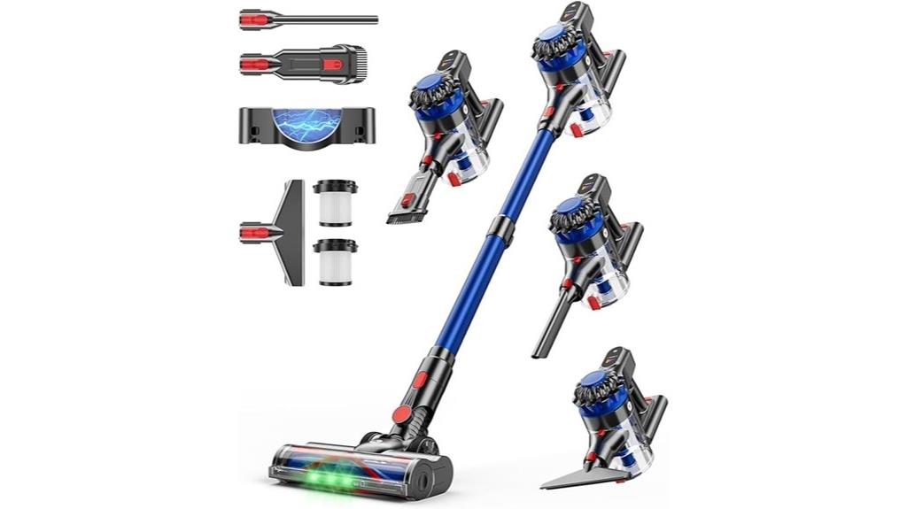 powerful cordless stick vacuum