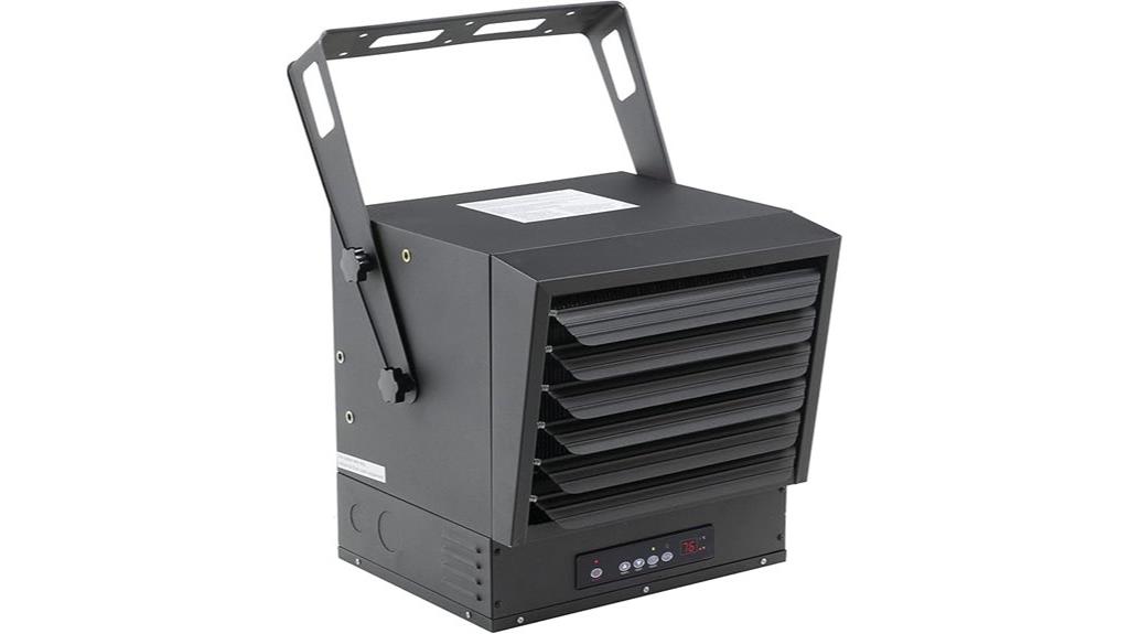 powerful garage heating solution