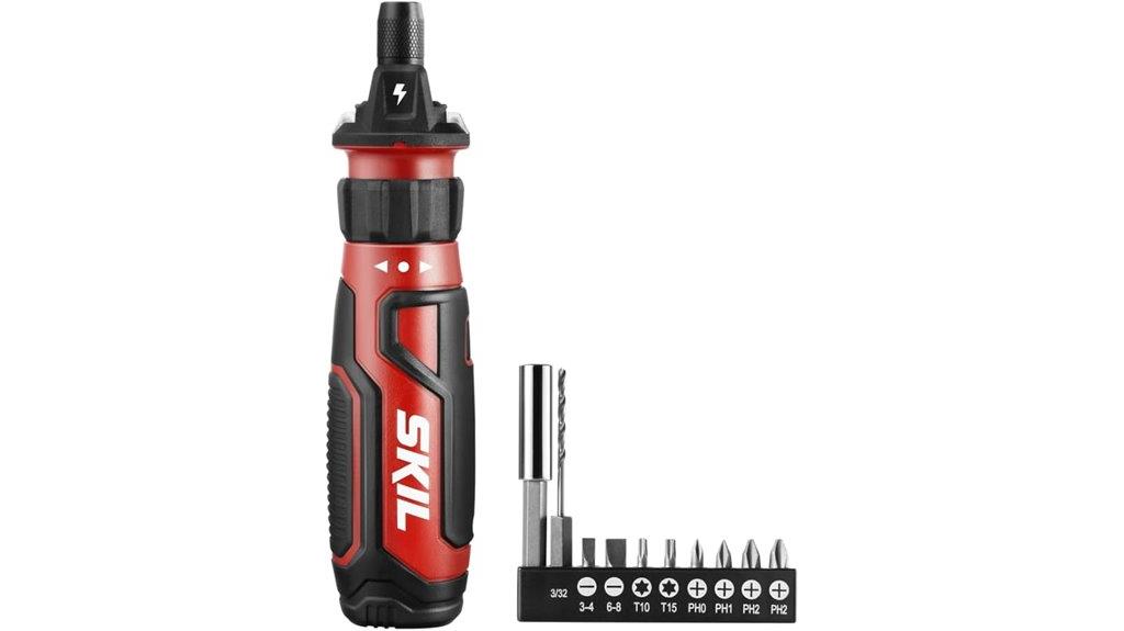 rechargeable 4v cordless screwdriver