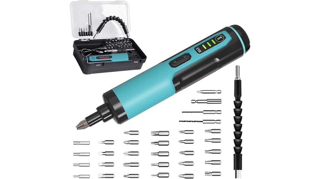 rechargeable electric screwdriver kit