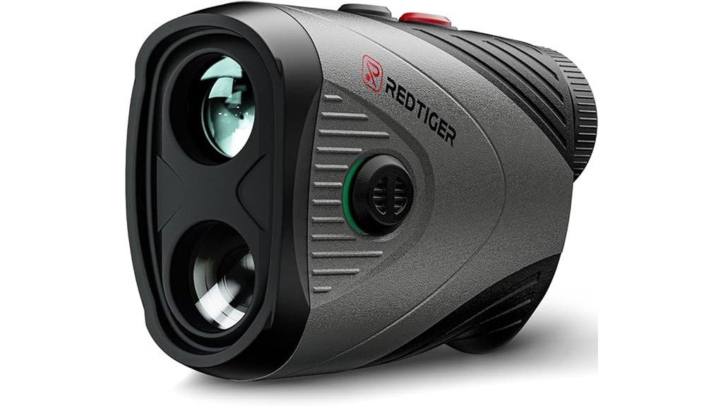 red tiger golf rangefinder