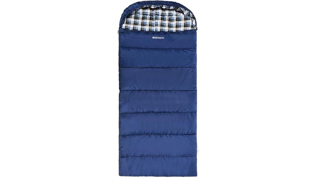 redcamp adult flannel sleeping bag