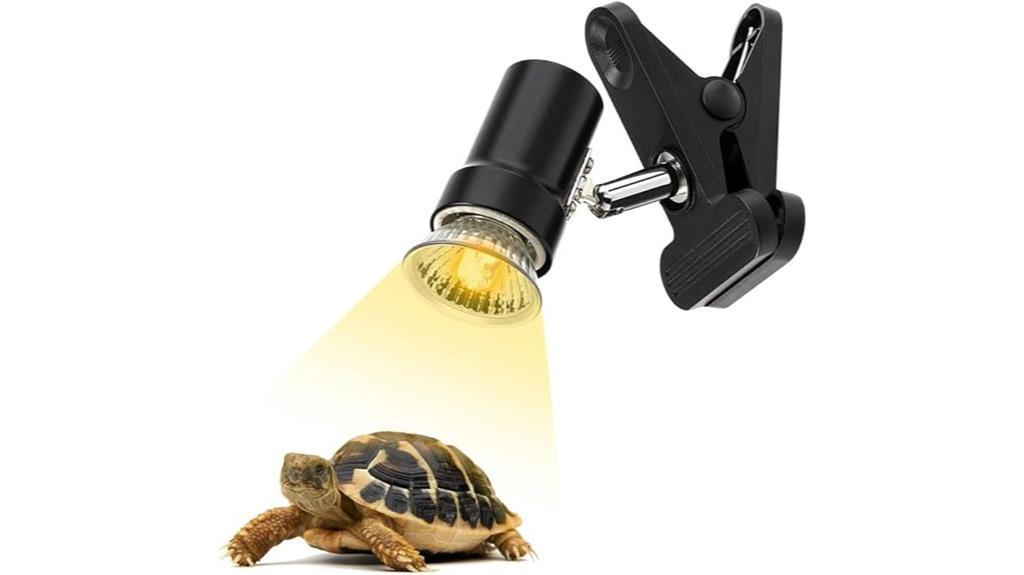 reptile heat lamp combo