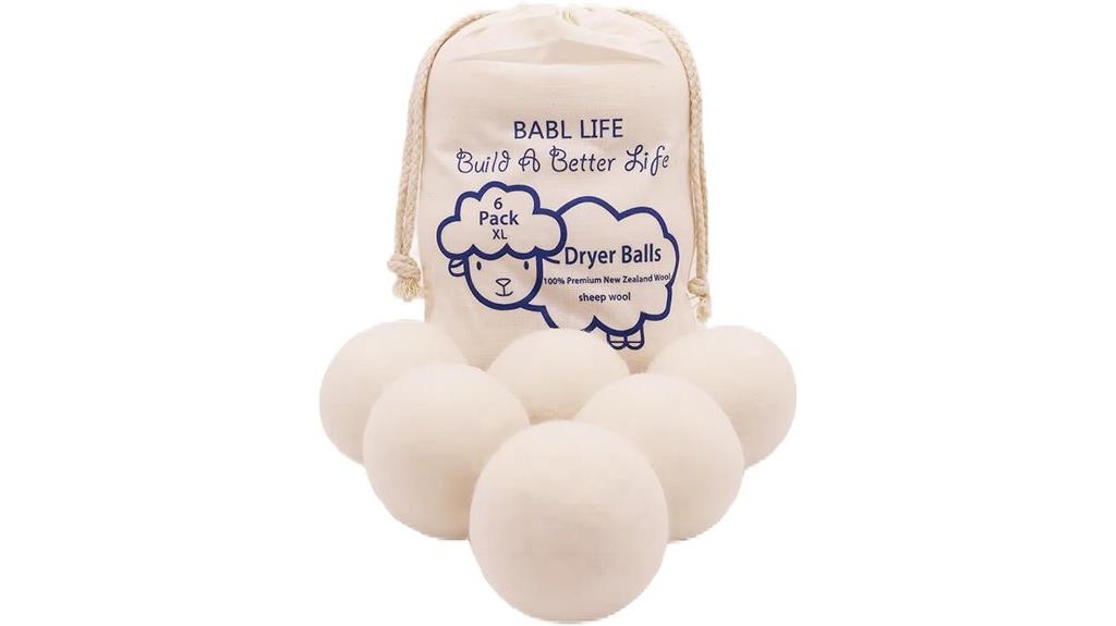 reusable wool dryer balls