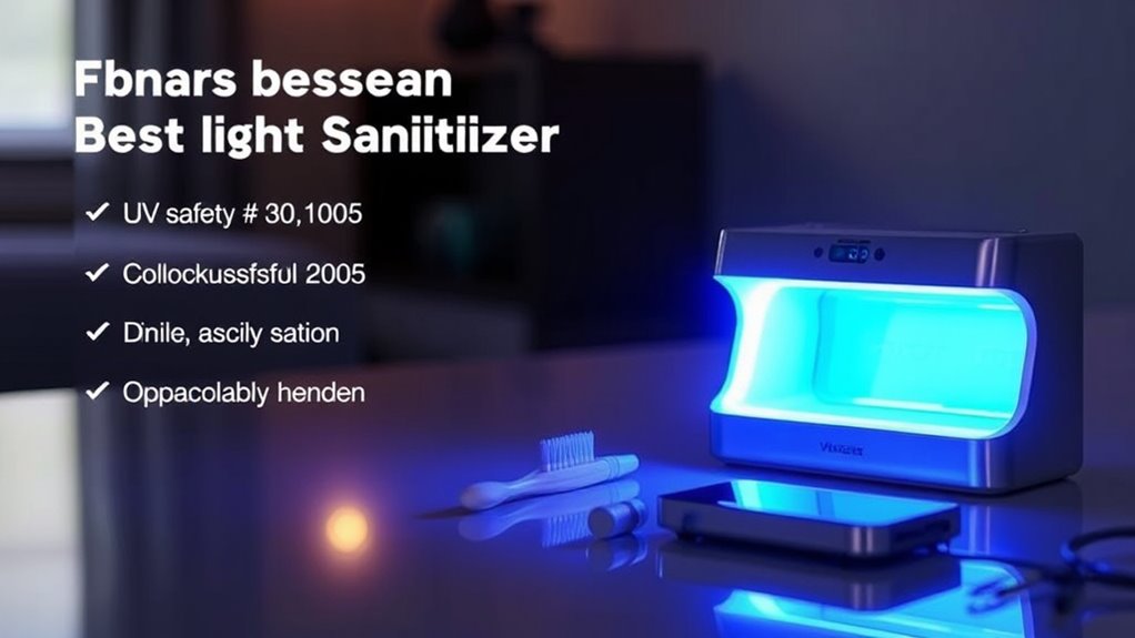 sanitizer features and safety