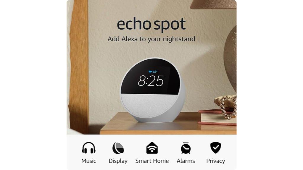 smart alarm clock with alexa
