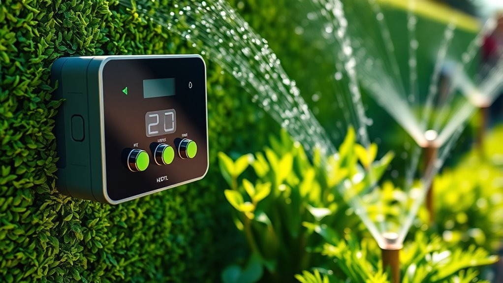 smart efficient watering control