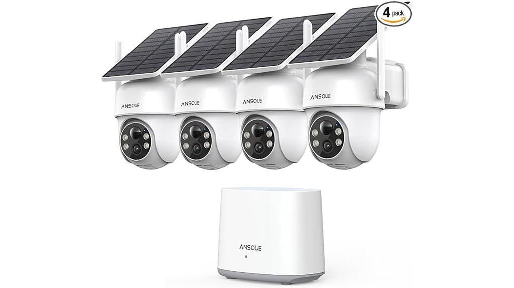 solar powered outdoor security