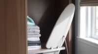 space saving ironing boards