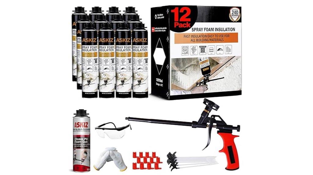 spray foam insulation kit