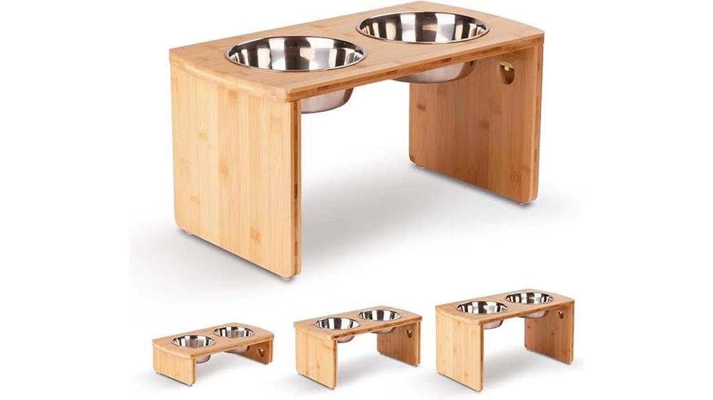 tall stainless steel dog bowls