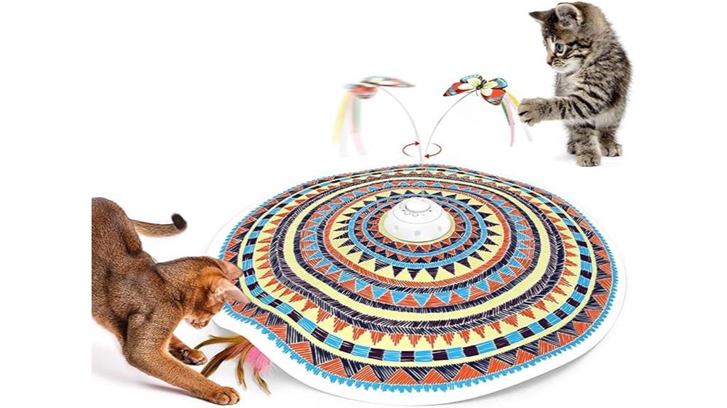 three in one cat toy