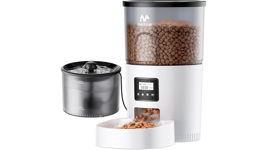 timed feeding and hydration