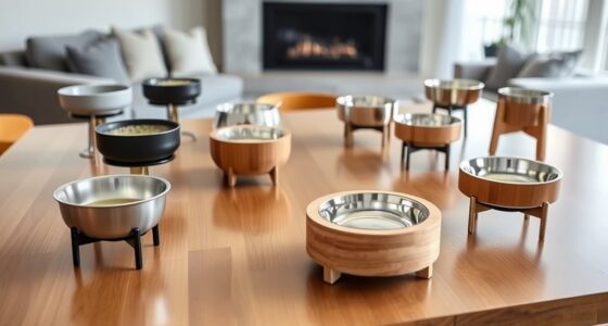 top elevated dog bowls