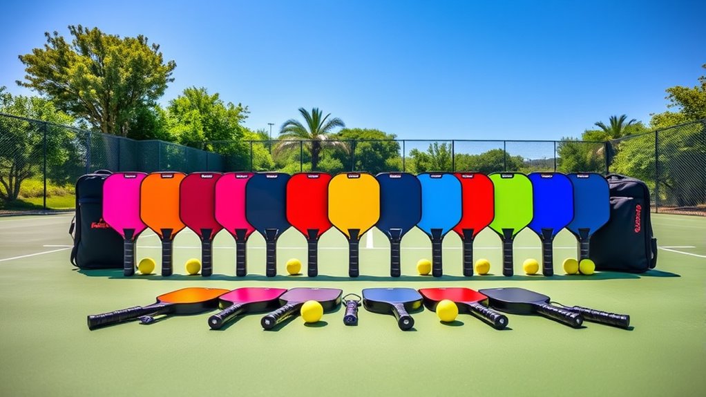 top pickleball paddle sets