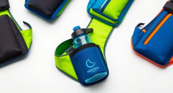 top running belts with bottles