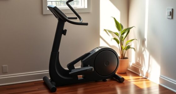 top space saving ellipticals