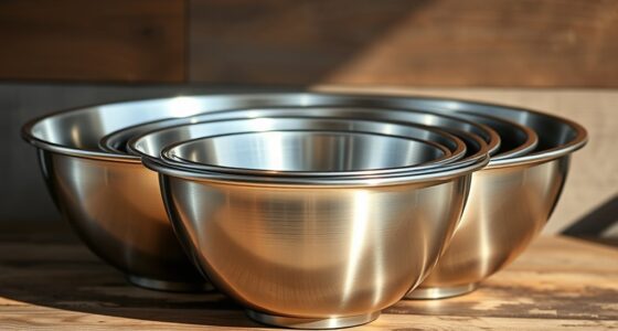 top stainless steel mixing bowls