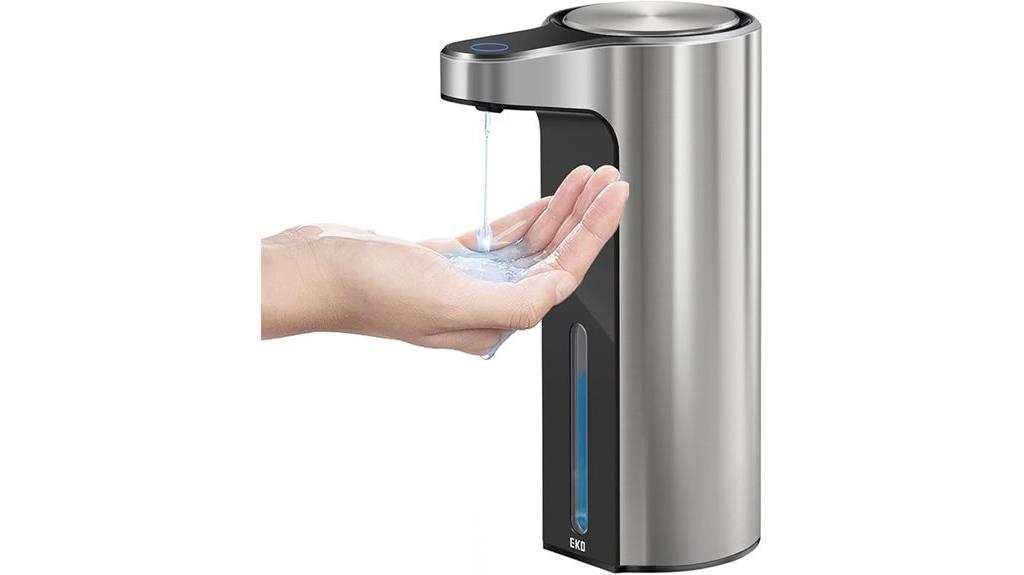 touchless soap dispenser features
