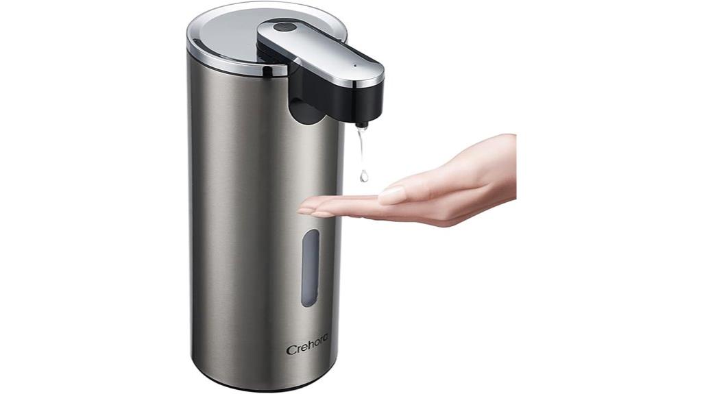 touchless stainless steel dispenser