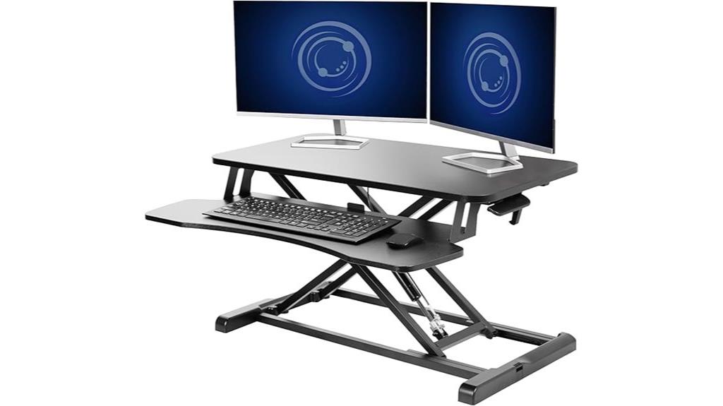 vivo 32 inch sit stand converter