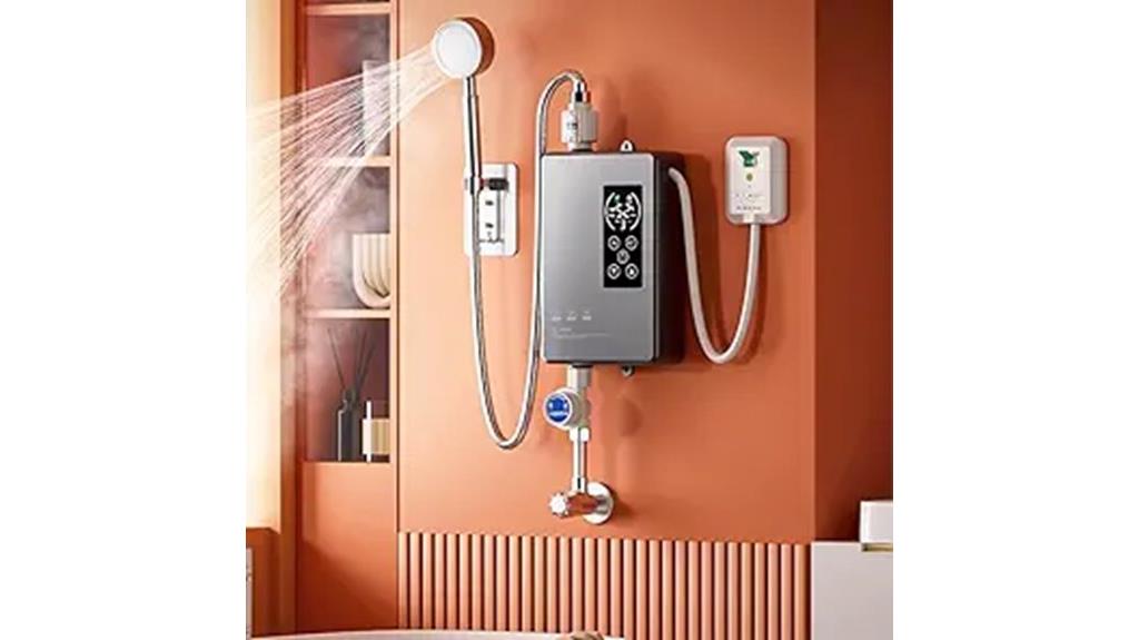 wall mounted electric water heater