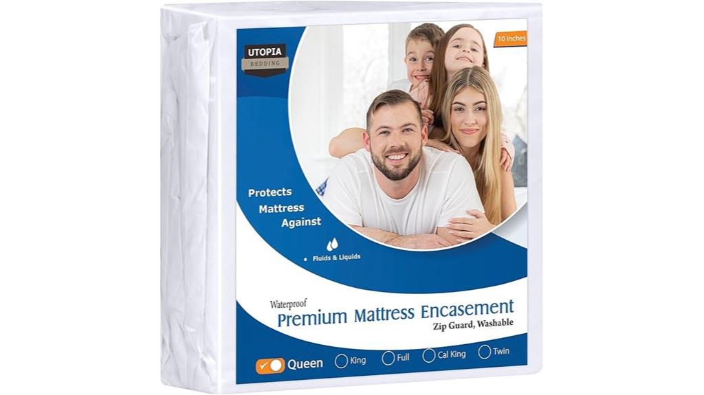waterproof queen mattress cover