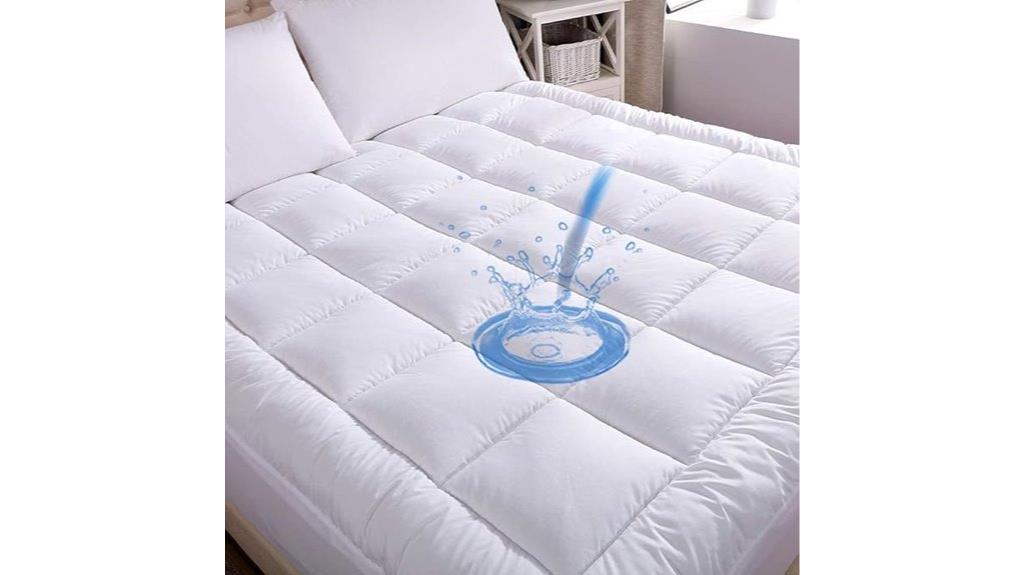 waterproof queen mattress topper