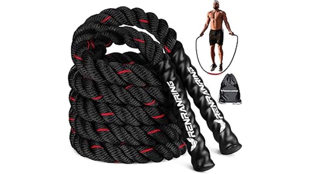 weighted fitness jump rope