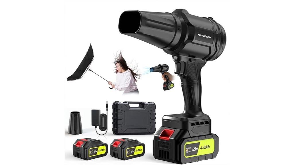 wireless battery powered blower