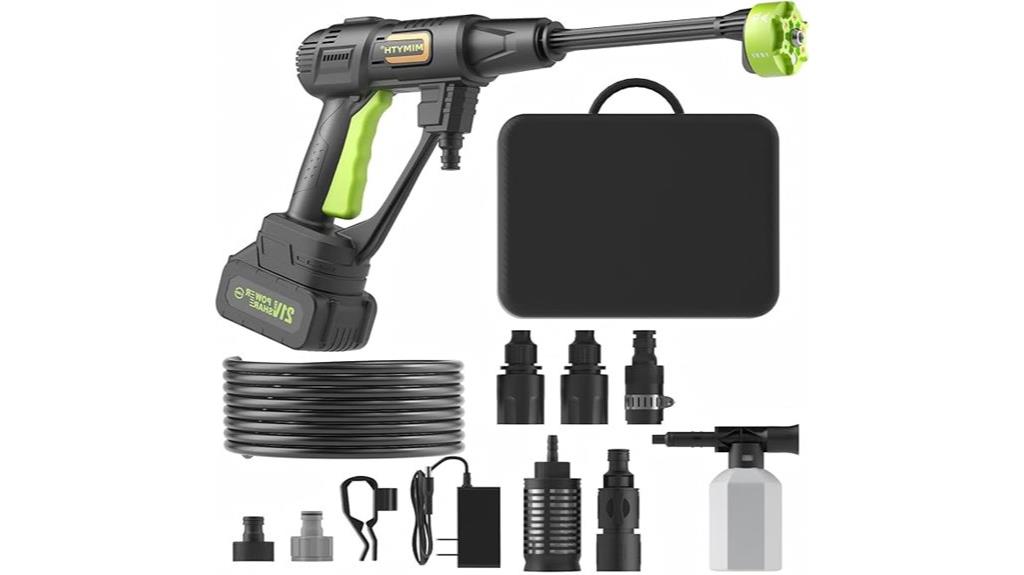 wireless battery powered pressure washer
