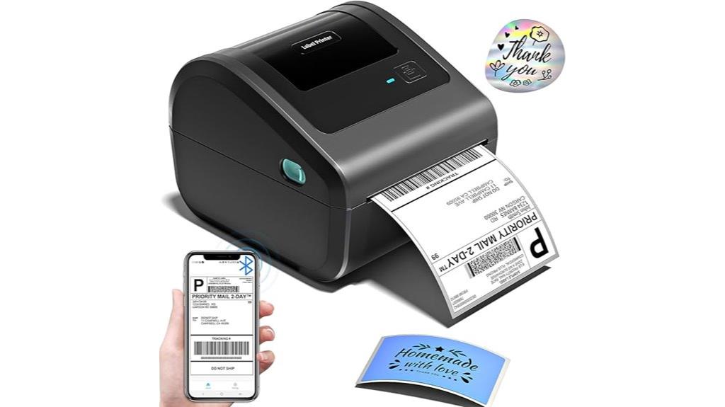 wireless bluetooth label printer