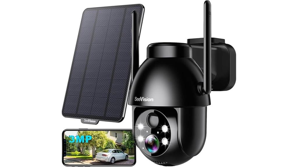 wireless outdoor solar camera