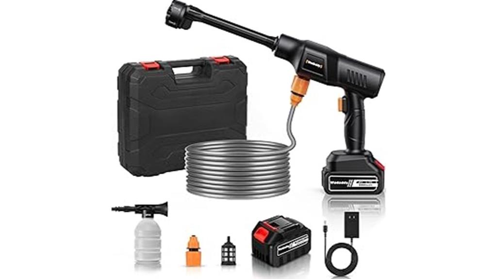 wireless portable pressure cleaner