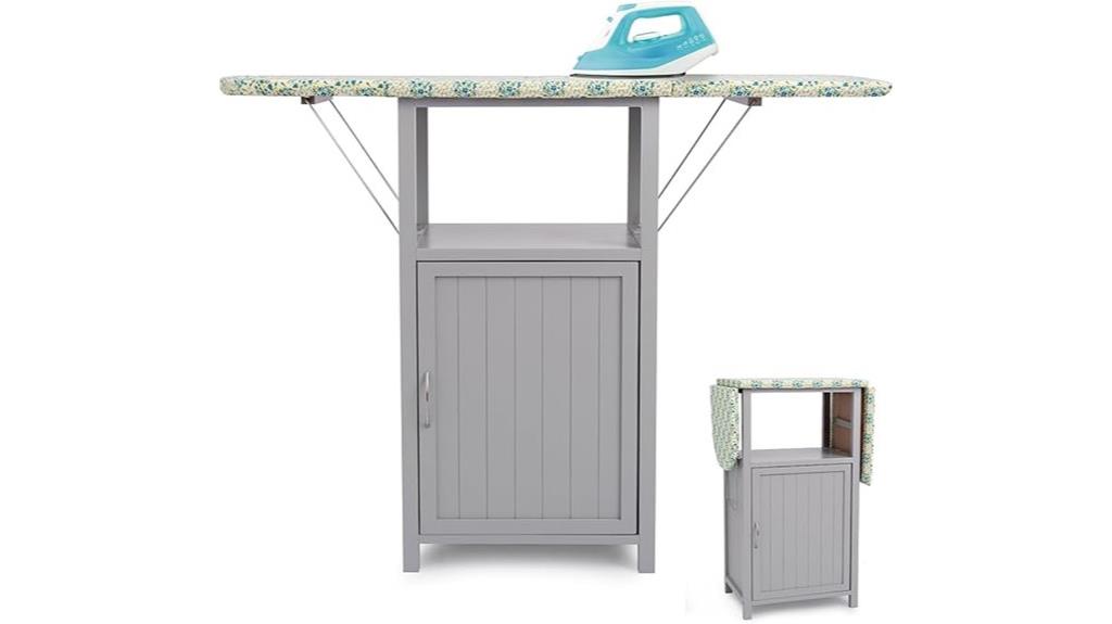 wooden foldable ironing station