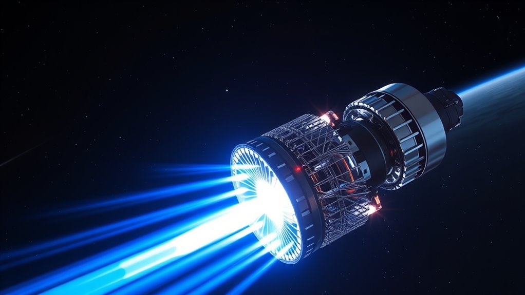 advanced efficient ion thrusters