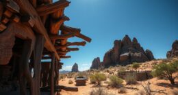 ancient african wooden artifact